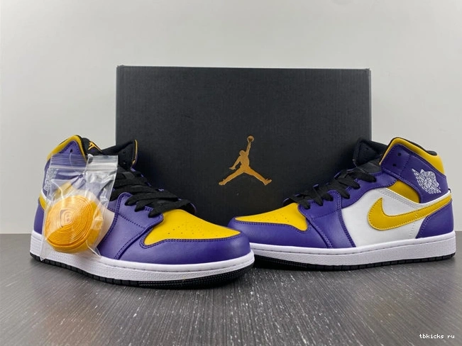 TB DQ8426- Lakers 3696 Functional Mid Jordan 1 1026